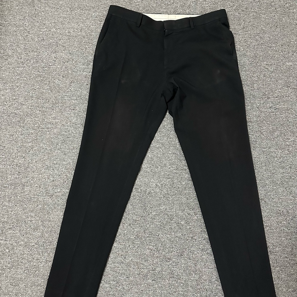 H&M Black Dress Pants Slim Fit 36X30